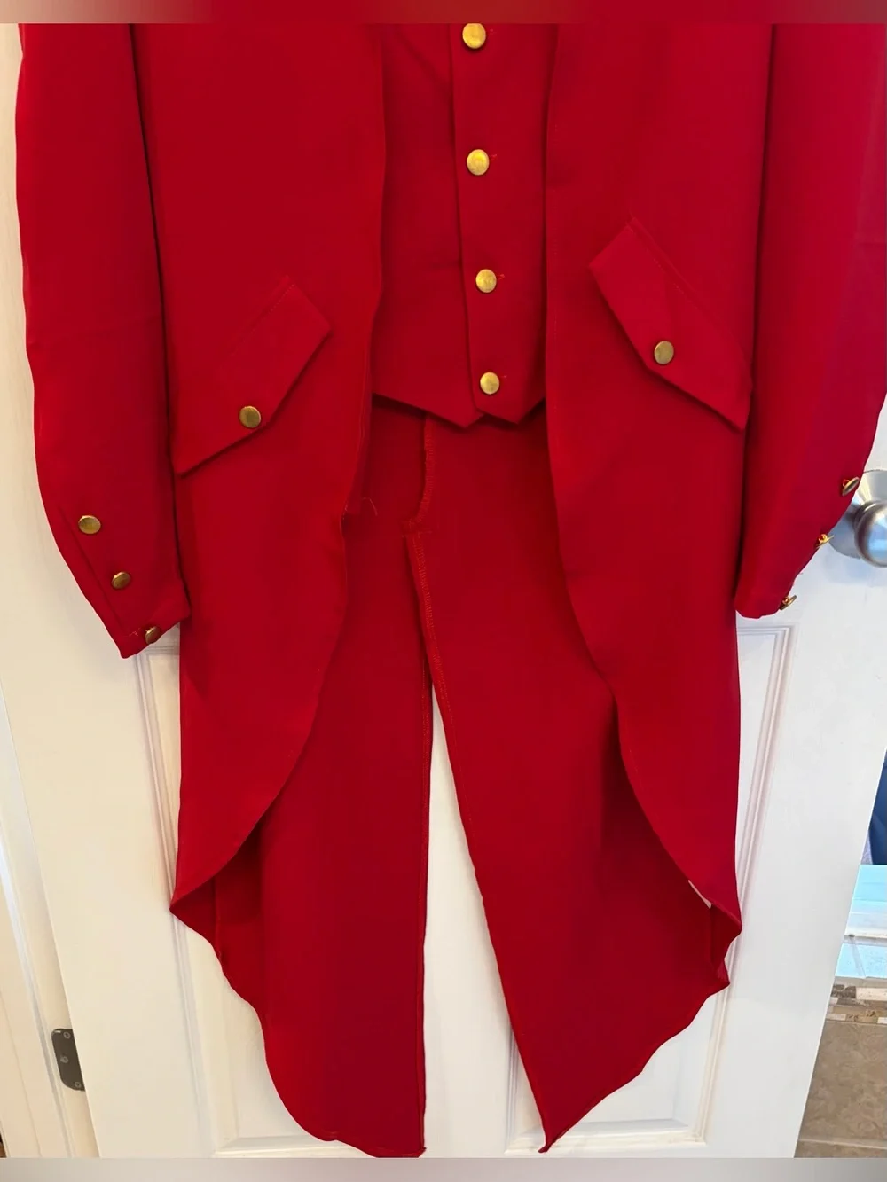 Tuxedo Jacket Tails with Vest Men’s Small